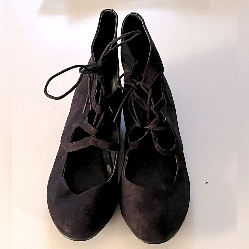 C Label ~ Black Lace Up Boots